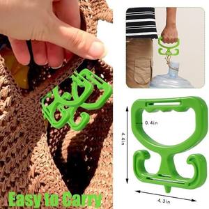 Nouvelles poignées de sac portables, support de transport pour sacs de courses, poignée de transport pratique et ergonomique pour sacs d'épicerie, gadget de transport de sacs. - Product Image 1