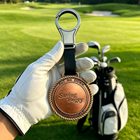 Tag Tas Golf Tahan Cuaca, Personalisasi, Bahan Non-Toksik, Cetakan Die Casting