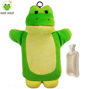 Housse de grenouille en peluche souple EN71 pour enfants pour remplissage d'eau <span class=keywords><strong>bouillotte</strong></span> - Product Image 2