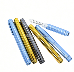 Reusable Injection <b>Pen</b> with <b>Gold</b> Plated Aluminum Plastic Shell, Adjustable Parameters and Custom Logo for Premium Packaging - Product Image 4