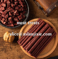 Découpeuse d'extrusion de bandes de viande de boeuf sous vide/ligne de fabrication de broyage de bâtons de viande pour animaux de compagnie