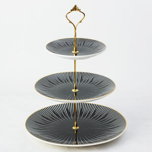 Alzata <span class=keywords><strong>per</strong></span> <span class=keywords><strong>Torte</strong></span> a 3 Piani <span class=keywords><strong>in</strong></span> <span class=keywords><strong>Ceramica</strong></span> Multicolore <span class=keywords><strong>per</strong></span> Cupcake - Product Image 5