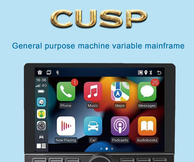 Universal 10.1" Incell Touch Screen Car Radio Android Portable Car Stereo Car Dvd Player 1280x720 HD with Android Auto Carplay