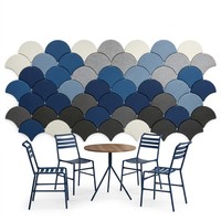 Panneau en feutre polyester ignifuge et insonorisant, panneau acoustique décoratif en PET pour la rénovation des salles de classe