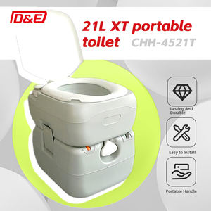 Toilette portative 21L réservoir d'eau douce 12L réservoir de rétention de déchets 21L pour camping-car <span class=keywords><strong>caravane</strong></span> camping-car - Product Image 4