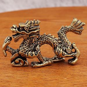 เครื่องประดับทองเหลืองรูปสัตว์และงานหัตถกรรมสิบสองราศีของตกแต่งสำนักงานบ้าน - Product Image 6