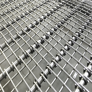 304 עמיד 316 נירוסטה קישור חוט רשת מסוע מתכת מסוע - Product Image 3