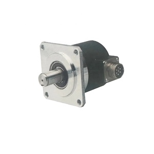 Bộ mã hóa quay quang 600 PPR Bộ mã hóa đầu ra <span class=keywords><strong>HTL</strong></span> trục rắn 12mm với mặt bích vuông - Product Image 4