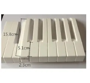 Wholesale white key for 88 key piano