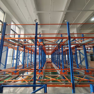 Armazém Logístico Autônomo Automático 4 Way <span class=keywords><strong>Pallet</strong></span> Shuttle Racking System Palete Móvel Heavy Duty Rack Prateleiras Armazenamento Racks - Product Image 3