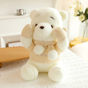 ตุ๊กตาหมีพูพู ตุ๊กตาหมีสวมเสื้อจัมเปอร์ ตุ๊กตาหมีสวมเสื้อสเวตเตอร์ ตุ๊กตาหมีนุ่ม ของเล่นตุ๊กตาหมี หมอนอิง ของขวัญวันรับปริญญา ของขวัญวันวาเลนไทน์ - Product Image 6