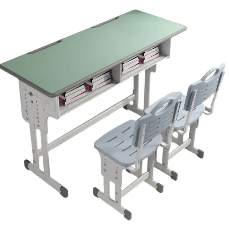 Overheid Aanbesteding School Student Op Maat Bureau Met Stoelen Set