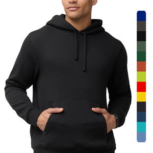 Personalizado Puff Impresión de peso pesado 100 poliéster francés Terry Regular Fit Pullover hombres gimnasio entrenamiento Sudadera con capucha cordón - Product Image 1
