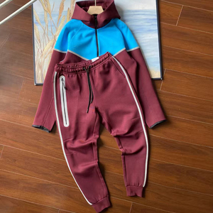 Survêtement de sport personnalisé 2026 pour hommes, avec fermeture éclair réfléchissante, pour la course, le football et l'entraînement - Product Image 5