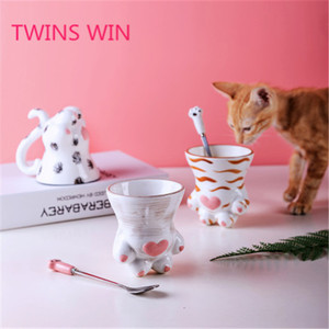 จีนผู้ผลิตแมวถ้วยกาแฟเซรามิกพอร์ซเลนถ้วยชา1150 - Product Image 4