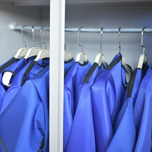 Chenlu Factory Two-Door Steel <b>Locker</b>, Employee <b>Storage</b> <b>Locker</b> with Wheels, Mobile Clothing <b>Storage</b> Cabinet - Product Image 2