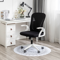 Chaise de bureau ergonomique pivotante en maille 2D de luxe moderne à faible coût Yike 2025, chaise de bureau pliable pour chambre d'enfant