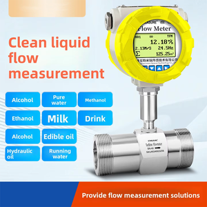 Flowmeter <b>Water</b> Oil Smart <b>Meter</b> Sensor Pulse Tap <b>Water</b> 485 0.5% Accuracy LWGY Flowmeter Precise Measurement of <b>Water</b> and - Product Image 2