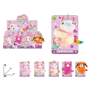 Abbraccini Bracciali Juguete de peluche para mascotas, 7x7cm, animal de peluche suave para niños mayores de 3 años - Product Image 3