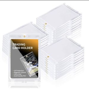 Porte-cartes magnétiques de luxe personnalisés en plastique semi-rigide pour cartes d'identité, de visite, bancaires, de crédit, cadeaux et photos - Product Image 1