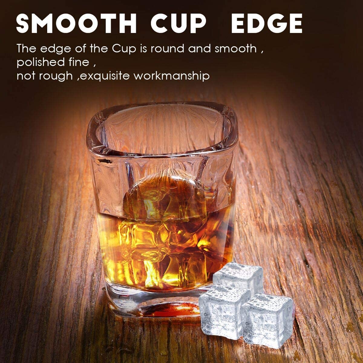 Shot Glass Set with Heavy Base, 2 Ounce Tequila Shot Glasses, Clear Shot Glass for Whiskey and Liqueurs