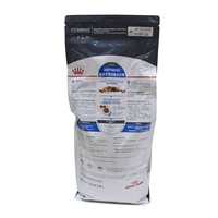 Emballage personnalisé pour aliments pour animaux de compagnie, sachets de nourriture pour chats et chiens, fond plat, 1 kg, 2 kg, 2,5 kg, 5 kg, avec fermeture éclair