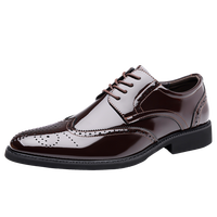 Chaussures Rétro Tendance Intemporelle en Cuir de Vachette Respirant avec Amorti Antidérapant et Lumières, Mocassins à Lacets Légers à Plateforme pour l'Été