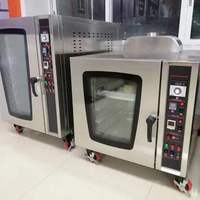Nouveau four à vapeur à gaz portable, équipement de boulangerie commercial, contrôle numérique, 220V, automatique, pour la préparation de lait, pain, gâteaux, biscuits, noix, maïs, fruits