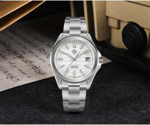 Reloj de Acero Inoxidable 316L para Hombre, Estilo Retro Clásico Japonés, 39 mm, NH35, Mecánico Automático, Precio de Fábrica, Bajo MOQ, en Venta - Product Image 5