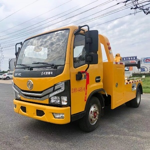 Camión de Remolque Integrado Dongfeng 4x2 de 6 Toneladas, Camión de Rescate y Recuperación en Carretera con Grúa Hidráulica - Product Image 1