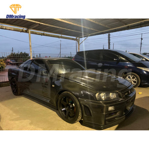 Guardabarros delantero de fibra de carbono estilo Nismo Z-Tune para <span class=keywords><strong>Nissan</strong></span> <span class=keywords><strong>R34</strong></span> <span class=keywords><strong>GTR</strong></span> 1998-2002 <span class=keywords><strong>Kit</strong></span> de carrocería - Product Image 3