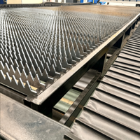 Machine de découpe laser à fibre haute puissance 20KW 13035 8025 30KW 12KW, équipement laser CNC à portique sur rail au sol, dimensions personnalisées
