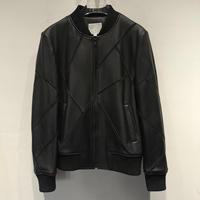 Veste bomber en cuir d'agneau noir de qualité supérieure pour homme, automne, décontractée, tendance, usage quotidien, cuir véritable