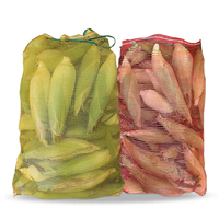 Sac en maille Raschel PP anti-humidité 50*80cm 25kg 30kg pour légumes, pommes de terre, oignons et emballage d'aliments