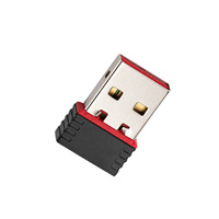 Adaptador Inalámbrico USB Mini de 150Mbps para Computadora de Escritorio y Portátil, con Seguridad WPA WPA2, Receptor WiFi RTL8188ETV