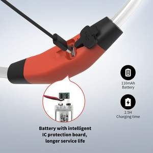 <span class=keywords><strong>Collar</strong></span> LED Recargable por USB para Mascotas, Perros y Gatos, Resistente al Agua, con Doble Luz, <span class=keywords><strong>TPU</strong></span>, Fibra Óptica Súper Brillante, <span class=keywords><strong>Collar</strong></span> Luminoso para Perros - Product Image 4