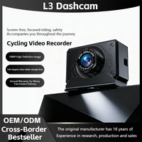 L3 Mini Sport-Actionkamera 1080P Fahrrad Motorrad Lenker 140-Grad-Weitwinkel Dashcam