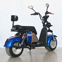 Scooter tout-terrain Citycoco 1000-2000W, autonomie 40-60 km, double vitesse, vélo électrique vintage à deux roues pour adultes SHANSU SS-701