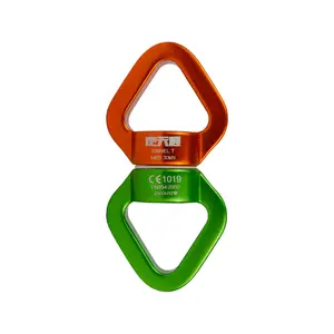 Wholesale Climbing Universal Swivel Spinner 30KN Yoga Swing Swivel 360 Rotator Triangle Shaped Swivel