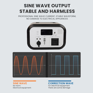 สถานีไฟฟ้าพกพา 600W สำหรับการเดินทางด้วยรถยนต์อัตโนมัติ แบตเตอรี่ LiFePO4 สำหรับใช้งานกลางแจ้ง คลื่นไซน์บริสุทธิ์ 220v/110v แหล่งจ่ายไฟเคลื่อนที่ - Product Image 6