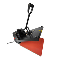 Presse à chaud à sublimation semi-automatique 38*38cm Imprimante électrique à plat pour plaque de base en aluminium pour vêtements État neuf