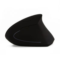 Mouse Gaming Vertikal Nirkabel Ergonomis Optik Dual Mode LED 6D 2.4G Antarmuka USB Backlit Orientasi Tangan Kanan