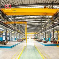 Pont roulant à double poutre de style européen, capacité de levage pour usage industriel