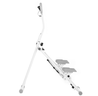 Machine d'escalade verticale pliable, simulateur de montagne, accoudoirs réglables, hauteur de pédale réglable, capacité 120 kg, pour la remise en forme à domicile