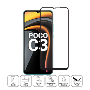 <span class=keywords><strong>Precio</strong></span> de fábrica a prueba de explosión móvil 6D de seda La pegamento Protector de pantalla para Xiaomi <span class=keywords><strong>POCO</strong></span> C3 - Product Image 3