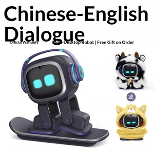 Robot <span class=keywords><strong>de</strong></span> Compañía EMO para el Hogar, Interacción por Voz con IA, Compañero Emocional Inteligente con IA, Robot <span class=keywords><strong>de</strong></span> Escritorio Interactivo con Voz, Regalo - Product Image 2