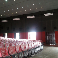 DM1520 equipo de estudio de música conjunto completo al aire libre profesional split dual cine cuerno cine sistema de altavoces de sonido grandes auditorio