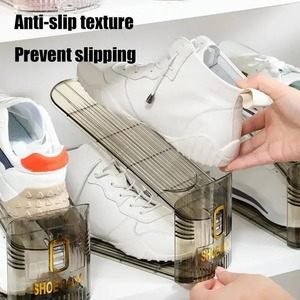 Adjustable Shoe Organizer Footwear Support Slot Space Saving Cabinet Closet Stand Shoes <b>Storage</b> Rack Shoebox Hot Sale - Product Image 6