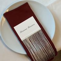 Cartes de menu de mariage de luxe personnalisées, hôtel, restaurant, impression sur papier cartonné, menu de luxe personnalisé en dentelle