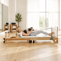 Reformer Pilates Professionnel Réglable pour Studio de Gym et Entraînement à Domicile